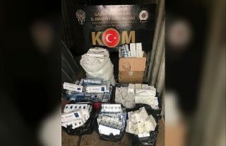 Gaziantep’te 2 bin 408 paket kaçak sigara yakalandı