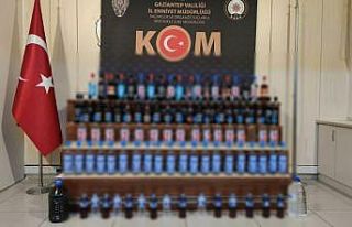 Gaziantep’te kaçak içki operasyonu