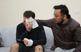 Gaziyi darp etmekten ev hapsi alan komşusu tutuklandı