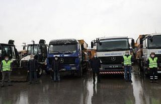 Gebze Belediyesi kar yağışı için önlemlerini...