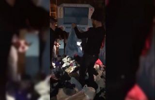 Gece pazarı değil, giysi kumbarasında araba anahtarı...