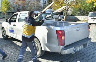 Geri dönüşümden sokak hayvanlarına yuva