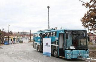 Gezici kütüphane Sincan sokaklarını turlamaya...