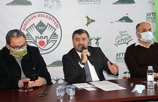 Giresun Belediye Başkanı Şenlikoğlu hizmetlerini...