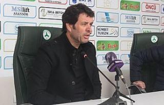Giresunspor - Balıkesirspor maçının ardından