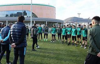 Giresunspor, Menemenspor maçı hazırlıklarını...