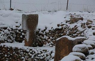 Göbeklitepe beyaza büründü