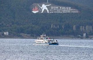 Gökçeada seferlerine fırtına engeli