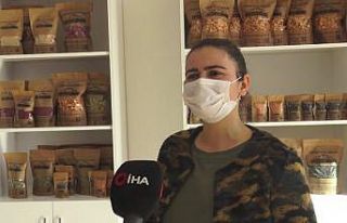 Göktepeli kadınlar ürettikleri ürünleri satarak...