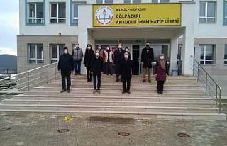 Gölpazarı’nda hep bir ağızdan İstiklal Marşı...