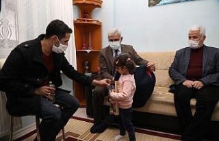 Güder’den personeline yürek ısıtan ziyaret