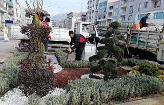 Gürsu caddelerinde yeşilin huzuru