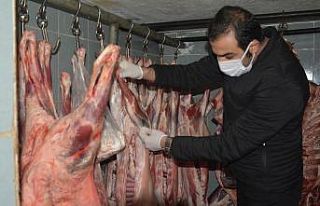 Hakkari’de kasaplar denetlendi