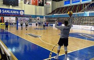 Haliliye Belediyespor Galatasaray maçı hazırlıklarını...