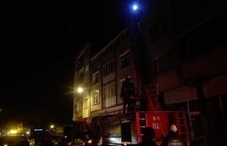 Halk Eğitim Merkezi’nde yangın paniği