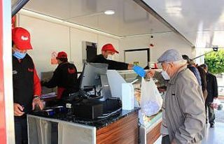 Halk Et Tırı batı ilçelerinde