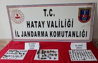 Hatay’da tarihi eser operasyonu