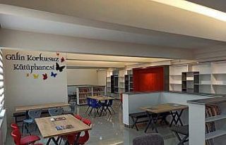 Hayatını kaybeden öğrencinin adı okul kütüphanesinde...