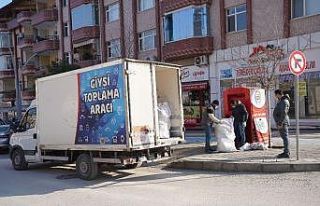 Hayırseverler getiriyor, ihtiyaç sahiplerine ulaştırılıyor