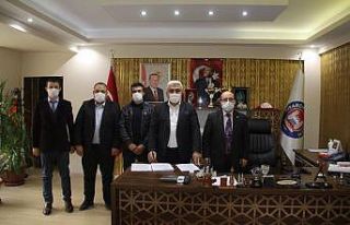 Hisarcık Belediye işçisinin yüzü güldü