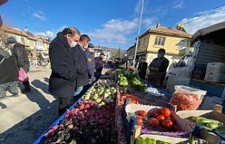 Hüyük’te korona virüs nedeniyle kapatılan Pazar...