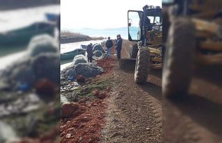 Hüyük’ün sahil yolları yeniden düzenleniyor