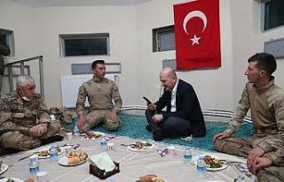 İçişleri Bakanı Soylu, yeni yıla Belbuka kalekol...