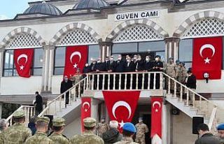 İçişleri Bakanı Süleyman Soylu, Güven Camii’nin...
