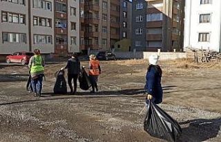 Iğdır’da cadde ve sokak temizliği