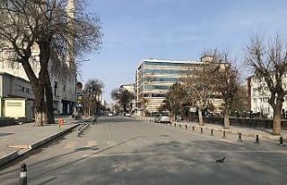 Iğdır’da cadde ve sokaklar sessizliğe büründü