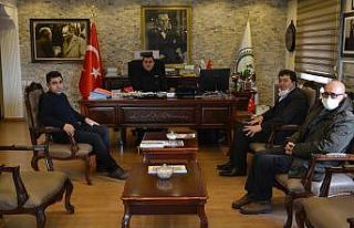 İHA Erzurum Bölge Müdürü Türkez, Belediye Başkanı...