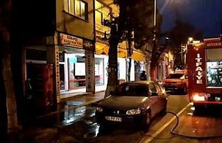 İkamet yangını korkuttu