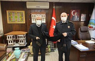 İl Jandarma Komutanı Sandal’dan Başkan Şahin’e...