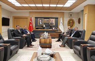 İlçe Belediye Başkanlarından ziyaret