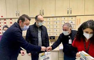 İlçe protokolü yeni yıla ziyaretlerle girdi