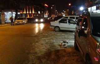 İnegöl’de hava buz kesti