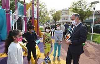 İnegöl’e 40 bin metrekare yeni yeşil alan kazandırıldı