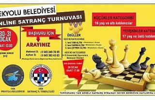 İpekyolu Belediyesinden online satranç turnuvası