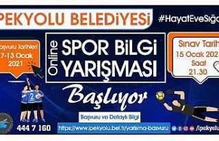 İpekyolu Belediyesinden online spor bilgi yarışması