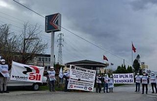İplik işçileri ile işveren arasında sendika gerginliği