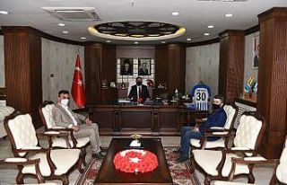İş adamı İşleyen’den Vali Akbıyık’a ziyaret