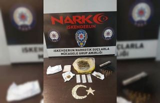 İskenderun’da uyuşturucu operasyonu: 1 gözaltı