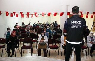Isparta’da 3 bin 579 kişiye narkotik eğitimi verildi
