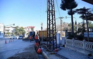 Isparta’da elektrik hatları yer altına alınıyor