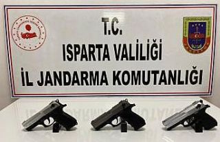 Isparta’da silah ticareti operasyonu: 1 gözaltı