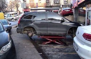 İstanbul’da lastikçilerde kış lastiği yoğunluğu