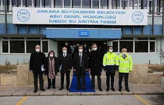 İvedik İçme Suyu Arıtma Tesisi kapılarını Başkentlilere...