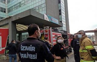İzmir’de hastanede yangın paniği: Psikiyatri...