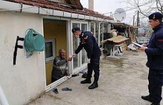 Jandarma ekipleri 56 saatte 471 ihtiyacı karşıladı