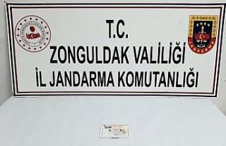 Jandarmanın durdurduğu araçtan esrar çıktı